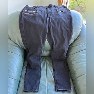 Women's Black Jeans L Size 14